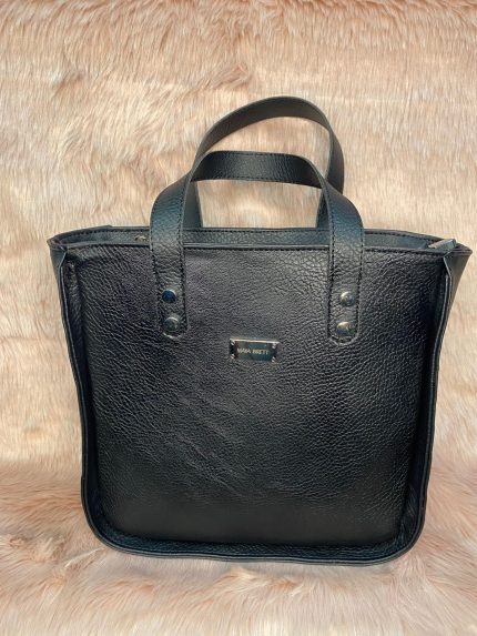 Mini tote en eco cuero